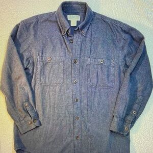 Ralph Lauren Gray Button-Down Shirt